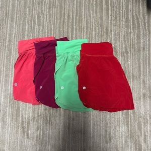 Lululemon fast and free shorts